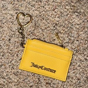 Juicy Couture Card holder with keychain